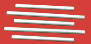 Molybdenum electrode rods